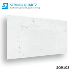 Best Design Calacatta Artificial Quartz Stone Kitchen Countertop Interior Decoration