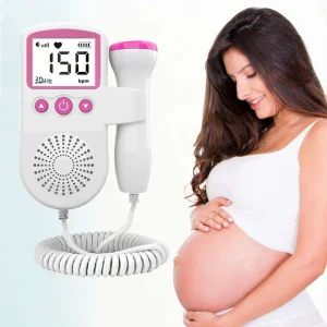 Pregnancy Home Medical Portable Fetal Heart Rate Doppler Detection Monitor