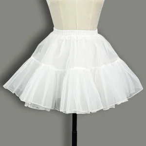 Cosplay Boneless Petticoat Soft Mesh Underskirt for Lolita Dress