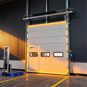 Insulated Thermal Sectional Door for Climate-Controlled Warehouses
