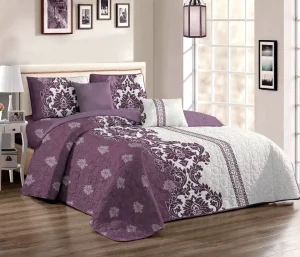 New Floral Quilt Set Cotton Bedspread on The Bed 3PCS Print Coverlet Cover Queen Size Summer Double Blanket for Bed Home