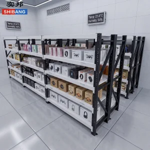 Adjustable Anti-Rust Steel Warehouse Shelves Medium Duty Rack Workshop Storage Metal Racks for Garage & Warehouse