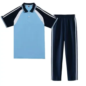 Fabricante personalizado básico de uniformes escolares