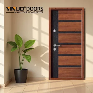 Bulk Supply 50mm Thickness Steel Door, Fireproof &amp; Soundproof, Custom Size/Color