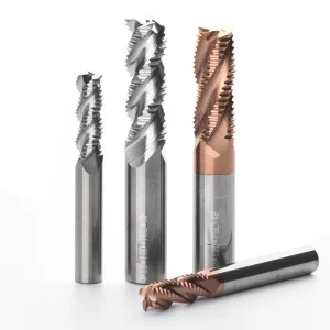 Super Hard Wave Edge Milling Cutter Four Edged High Speed Steel