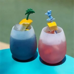 Silicone Folding Cup Color Change
