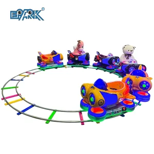 6 Players Electric Train Indoor Outdoor Playground Kids Ride Electric Train