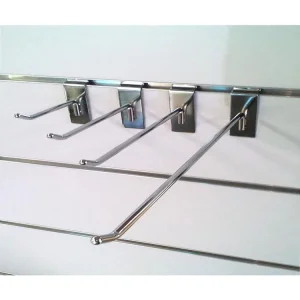 Chrome Slatwall Hooks