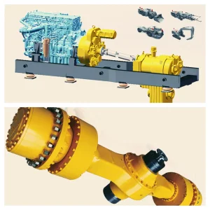 Solução de Sistema de Transmissão de Trem de Força Técnico Avançado, Conversor de Torque e Eixo da China Tmg