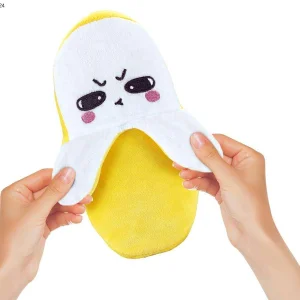 ITTL TikTok Hot Selling Unisex Kids Banana Musical Soft Plush Doll Toy Touch Sensing Baby Induction Beat Piano Thanksgiving Gift