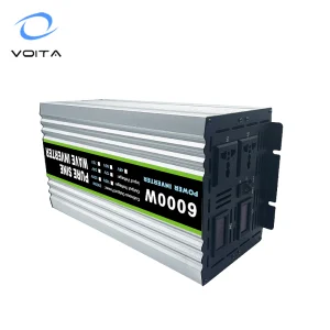 VOITA High Frequency Invertor 12v 24v to 220v Pure Sine Wave Inverter 6000w with Electronic protection