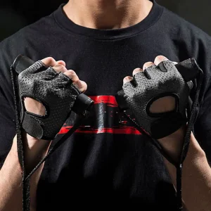 Women and Men Fashion Breathable Workout Gloves Durable Padded Weight Lifting Gym Exercise Fitness Fingerless Gloves Gym Gloves