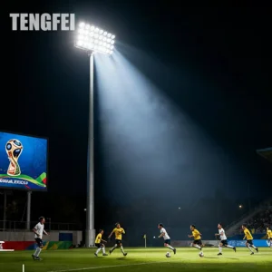 Luz de inundación de poste alto Tengfei