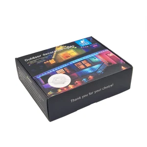 Smart Full RGB IP65 Outdoor Christmas Lights 30LED 15M LED Eaves Lights 75 Scene Modes Permanent Outdoor Xmas Lights Made
