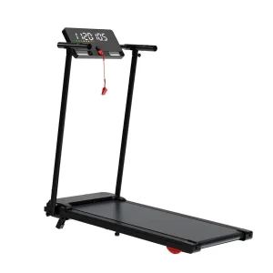 Home Gym Electric Treadmill with Foldable Design and Speed Control