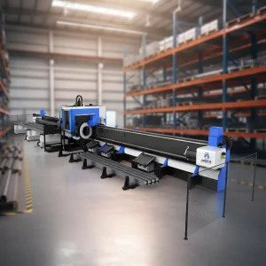 H Beam Laser Coping Beveling Cutting Machine