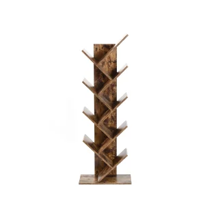 10 Tier Tree Book Shelf