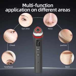 Massageador Facial de Vibração Dispositivo Facial de Íon para Uso Doméstico Dispositivo de Beleza