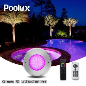 2025 Hot Selling IP68 Super Thin 316 Stainless Steel Underwater Pool Light Underwater Pool Light