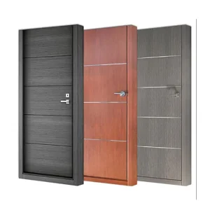 Interior Wooden Door Entry Modern New Designs Composite Wood Door Models Solid Wooden Door for Hotel Door