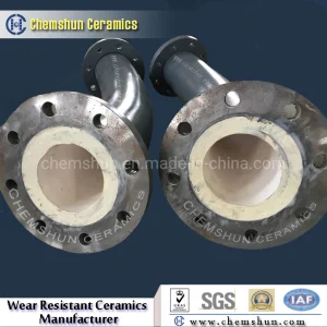 Abrasion Resistant Alumina Ceramic Lined Ash Handling Systems
