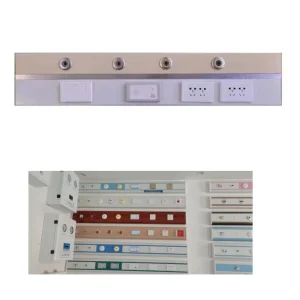 Modular Hospital Headwall Unit with Medical Gas Power Outlets and Lighting for Patient Treatment Areas