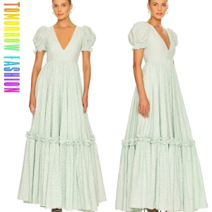 Vestido largo de boda personalizado de alta calidad