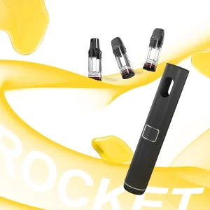 Replaceable 1.0ml Pod Electronic Cigarette Empty Thick Oil Cartridge Disposable