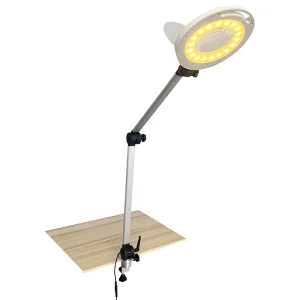 Magnifier Lamp Ks-1088 Table Clamp Life Span 50000 Hours Minston