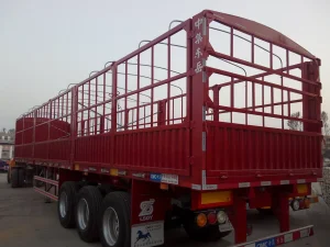 4 Axles Animal Transport Trailer