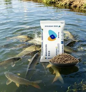CITICO Expanded Compound Feed for Carp Large-Scale Fish Farms Rich Protein Deep-Sea Fish Meal 25 kg Bag 10% Moisture 6-Month