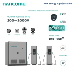 Nancome Megawatt Liquid Cooled Station Charging Network for Heavy Evs
