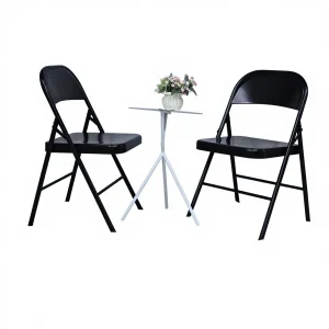 BaiGang All-Steel Thickened Executive Folding Chair