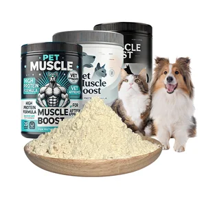 Custom High-Calorie Dog Food Supplement Protein Powder Canine Muscle Builder Weight Gain Supplements for Dogs and Cats