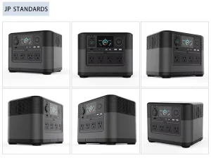 جهاز شحن محمول 1200W محطة طاقة UPS LiFePO4