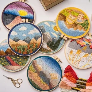 DIY Wholesale Embroidery Kit Landscape