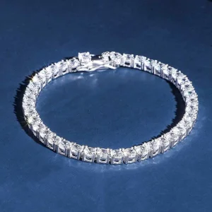 Hip Hop Moissanite Bracelet