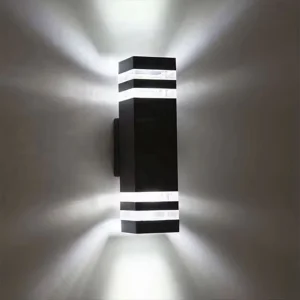 Modern Home Lighting up and Down Outdoor Hotel Villa