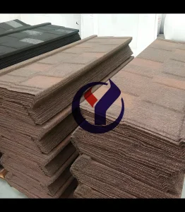 Solar Roof Tiles Photovoltaic Stone Coated Steel Roof Tiles