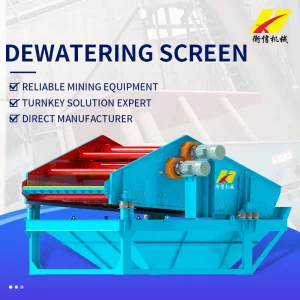 Premium IP65 Dewatering Screen Washing Machine for Mining Operations