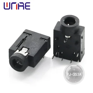 OEM pj-353A headphone socket, headphone jack, widely used in a variety of audio equipment Manufacturers, Companies