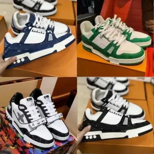 1: 1 Réplica de Zapatos de Diseñador Zapatillas para Hombres Zapatos Casuales Zapatillas para Correr Zapatos de Entrenamiento Zapatos de Exterior Zapatillas Zapatos de Alta Calidad Zapatos de Plataforma Marca Zapato