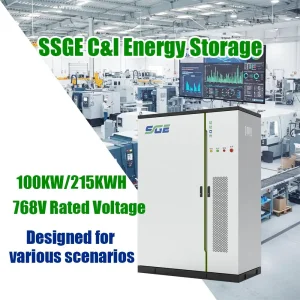 Top Selling 100kwh Air Cooling Ess Industrial & Commercial Energy Storage Factory Wholesale for Solar Power