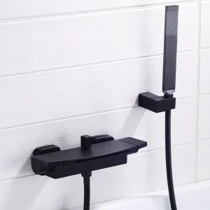 Modern Single Handle Bathtub Faucet with Modern Design and Finish