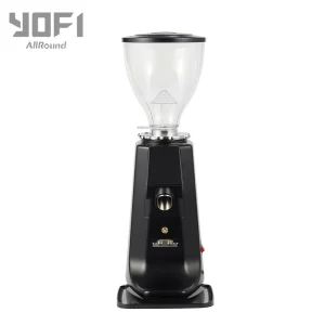 Professional 64mm Flat Wheel Burr Commercial Electric Coffee Grinder
