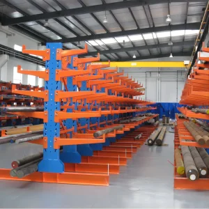 Customized Industrial Warehouse Storage Adjustable Cantilever Rack for Tube Pipe