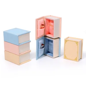 Customizable Magnetic Flip Cover Jewelry Gift Box