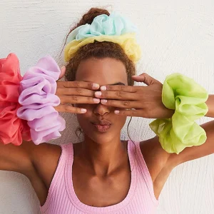 Jumbo Satin Scrunchy