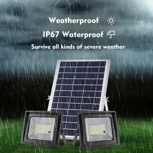 Solar Powered Flood Light Superior Efficiency