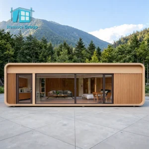 Luxury Capsule Tiny House with Smart Home System